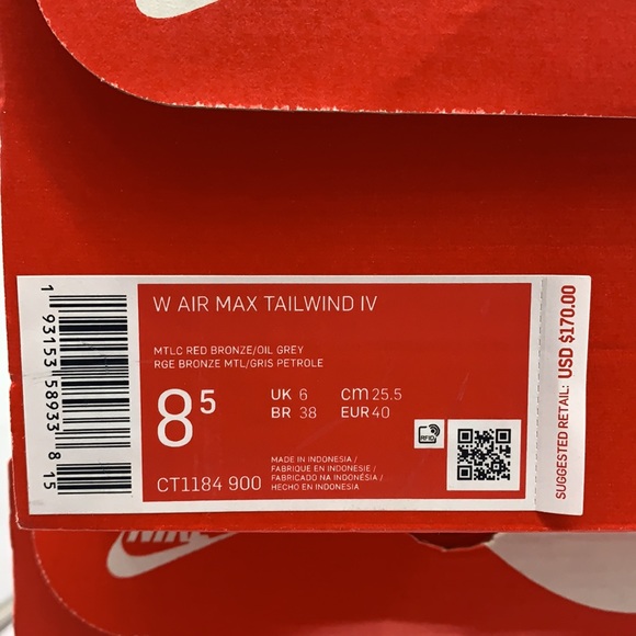 W Air Max Tailwind IV - Picture 11 of 11